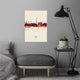 Poster  Paris Moderne Tour Eiffel Decoration